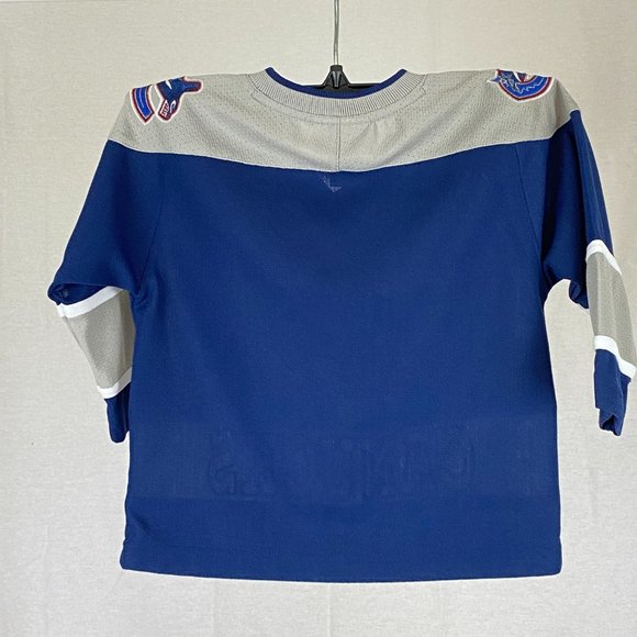 Vintage NHL Official Canucks Jersey Mighty Mac Sports Boy's Kid's Unisex - Picture 2 of 9
